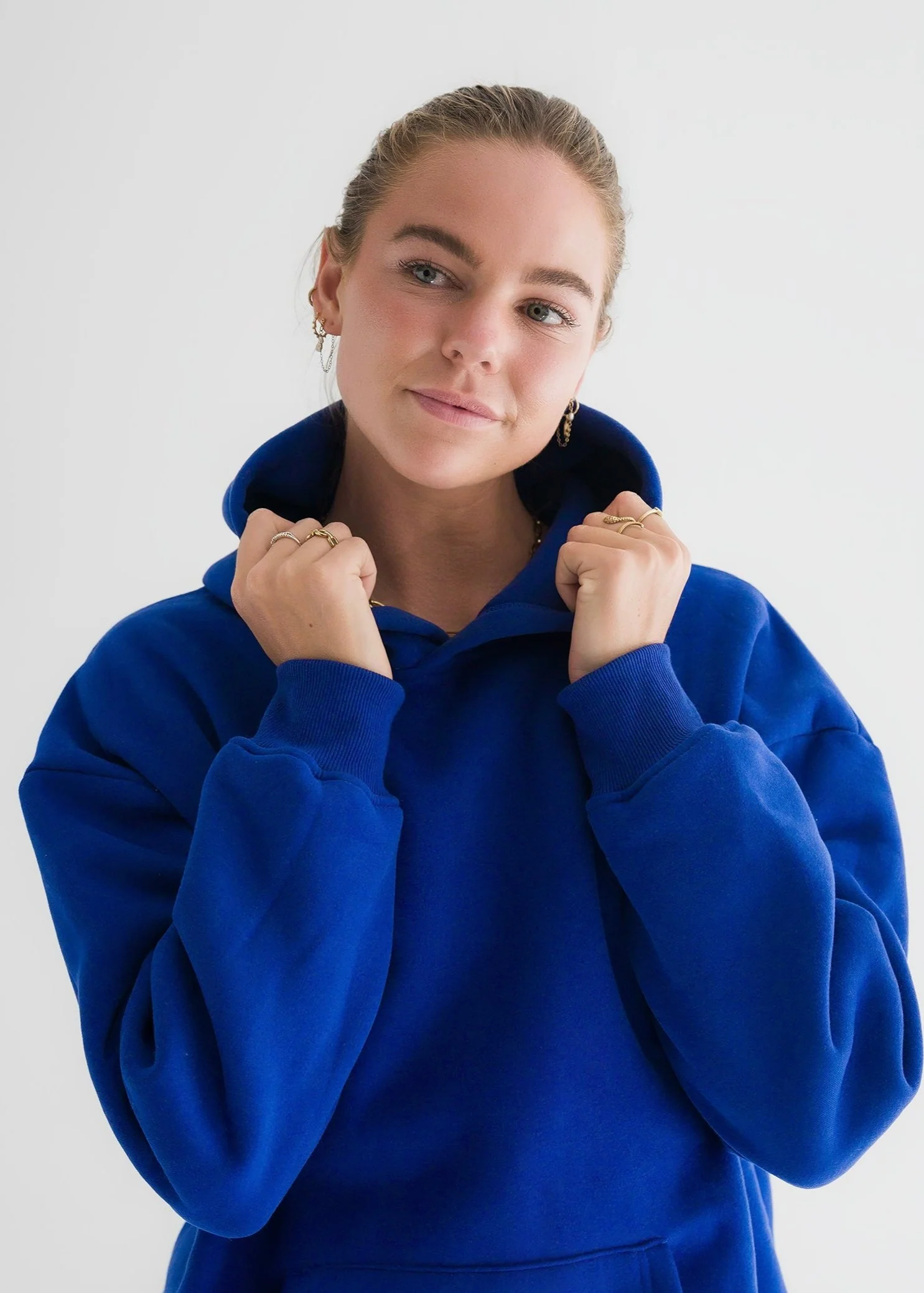 "Hawaii Hibiscus" Hoodie in Oceanic - Image 3